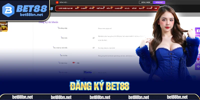 Quy định đăng ký Bet88